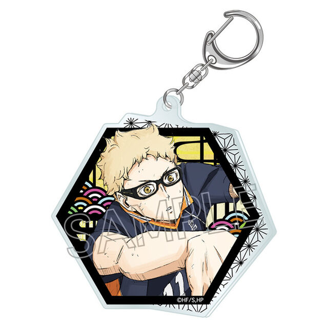 ハイキュー！！ 切り絵シリーズ vol.5　アクリルキーホルダー　月島蛍（2024年8月中旬以降発売予定）