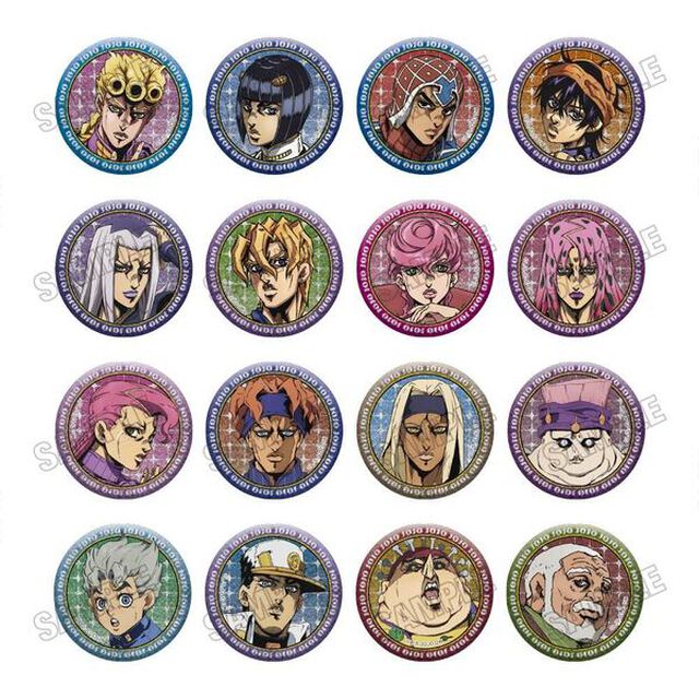 アニメ『ジョジョの奇妙な冒険 黄金の風』 缶バッジコレクション【RE】vol.1【BOX】（2025年11月以降発売予定）