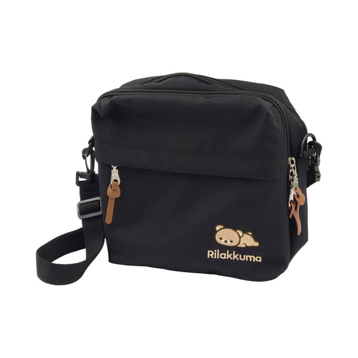 スクエアショルダーバッグ　ＲＥ-ＰＥＴ　ＢＫ　リラックマ