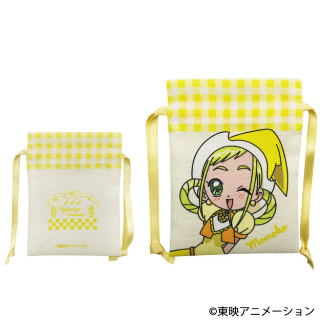 豆巾着　ももこ　おジャ魔女どれみ