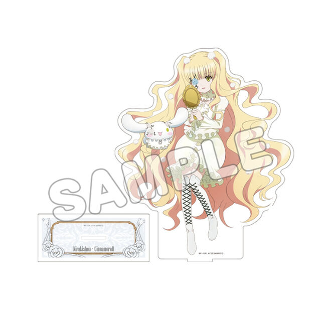 ローゼンメイデン&times;サンリオキャラクターズ／アクリルフィギュアL／雪華綺晶&times;シナモロール（2025年10月以降発売予定）