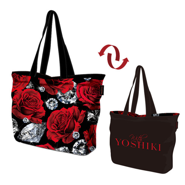 YOSHIKIディナーショー リバーシブルトートバッグ