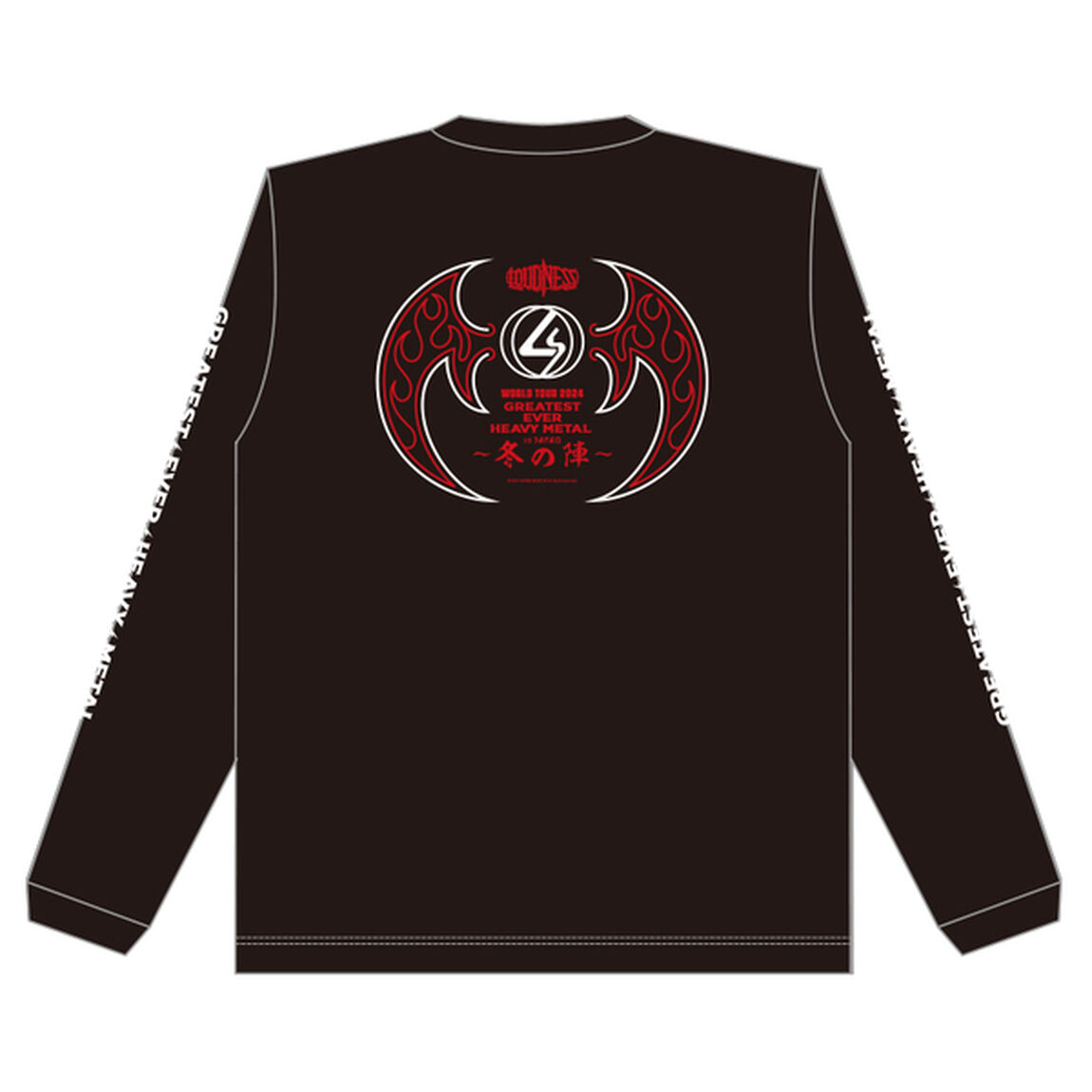 【LOUDNESS】「GEHM2024」GEHMロングスリーブシャツ（S)