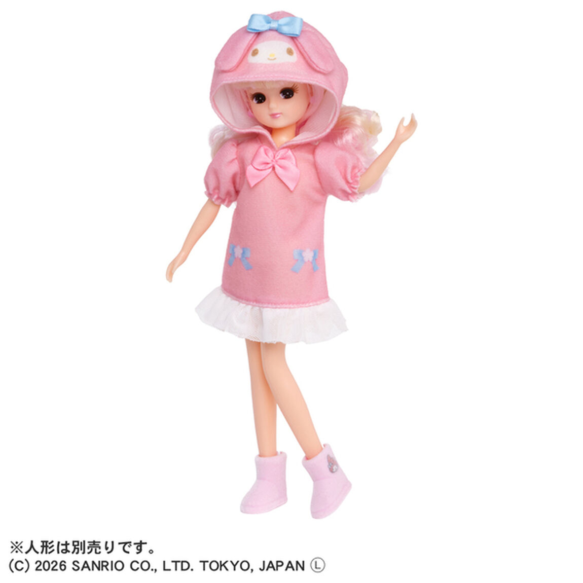 リカちゃん　マイメロディ　ルームウェア
