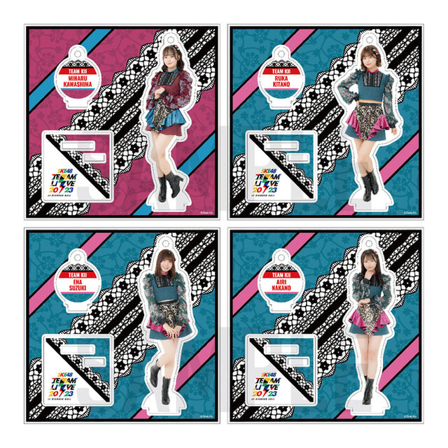 【SKE48】25鈴木愛菜　アクリルスタンドキーホルダー　SKE48 Team LIVE 2023（チームKII）