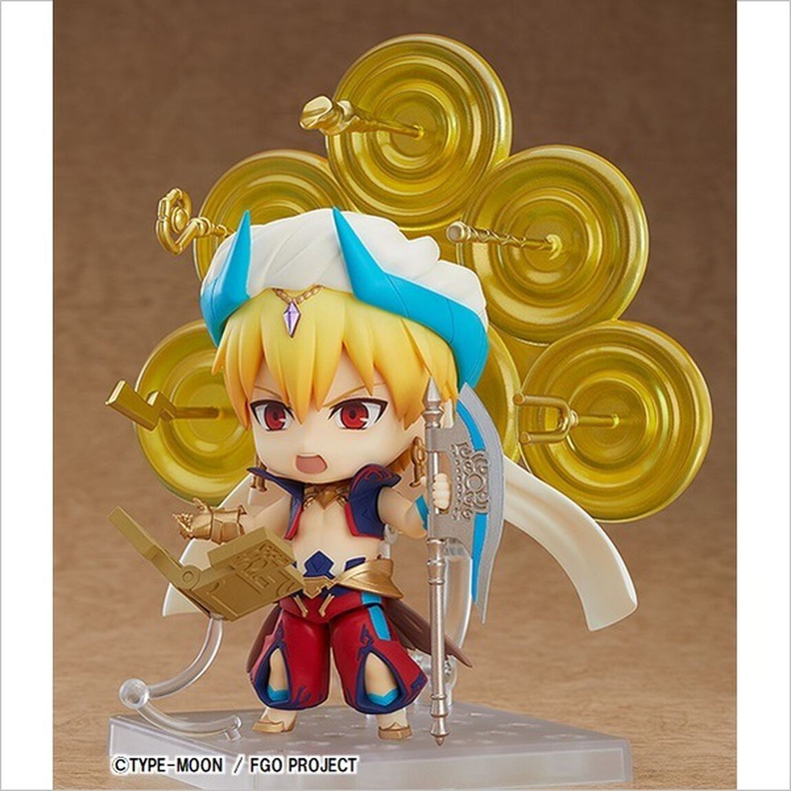 『Fate/Grand Order』　ねんどろいど キャスター/ギルガメッシュ 　霊基再臨 Ver.【再販】(2021年7月発売)