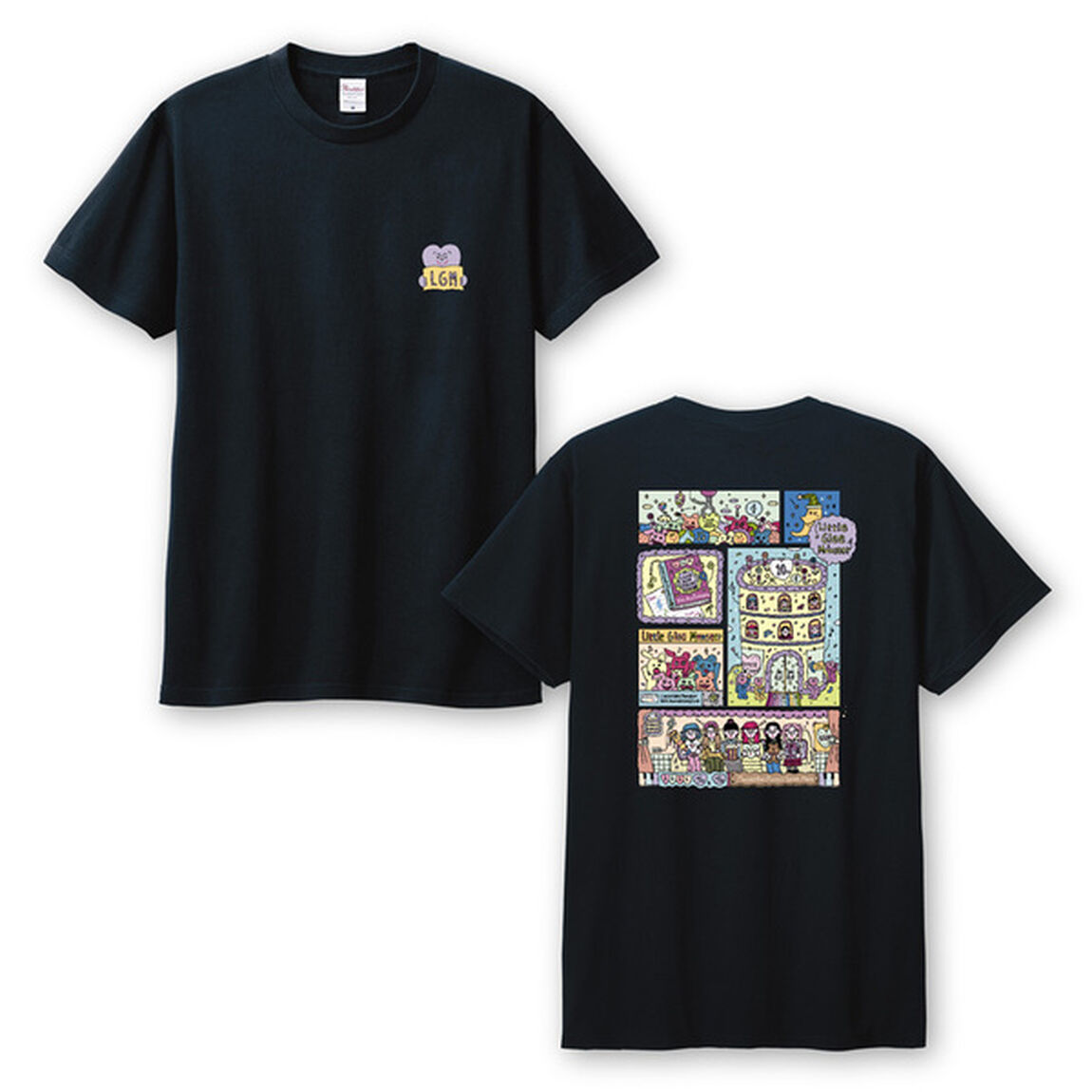 Little Glee Monster／10th Anniv.ライブTシャツ／ネイビー／S