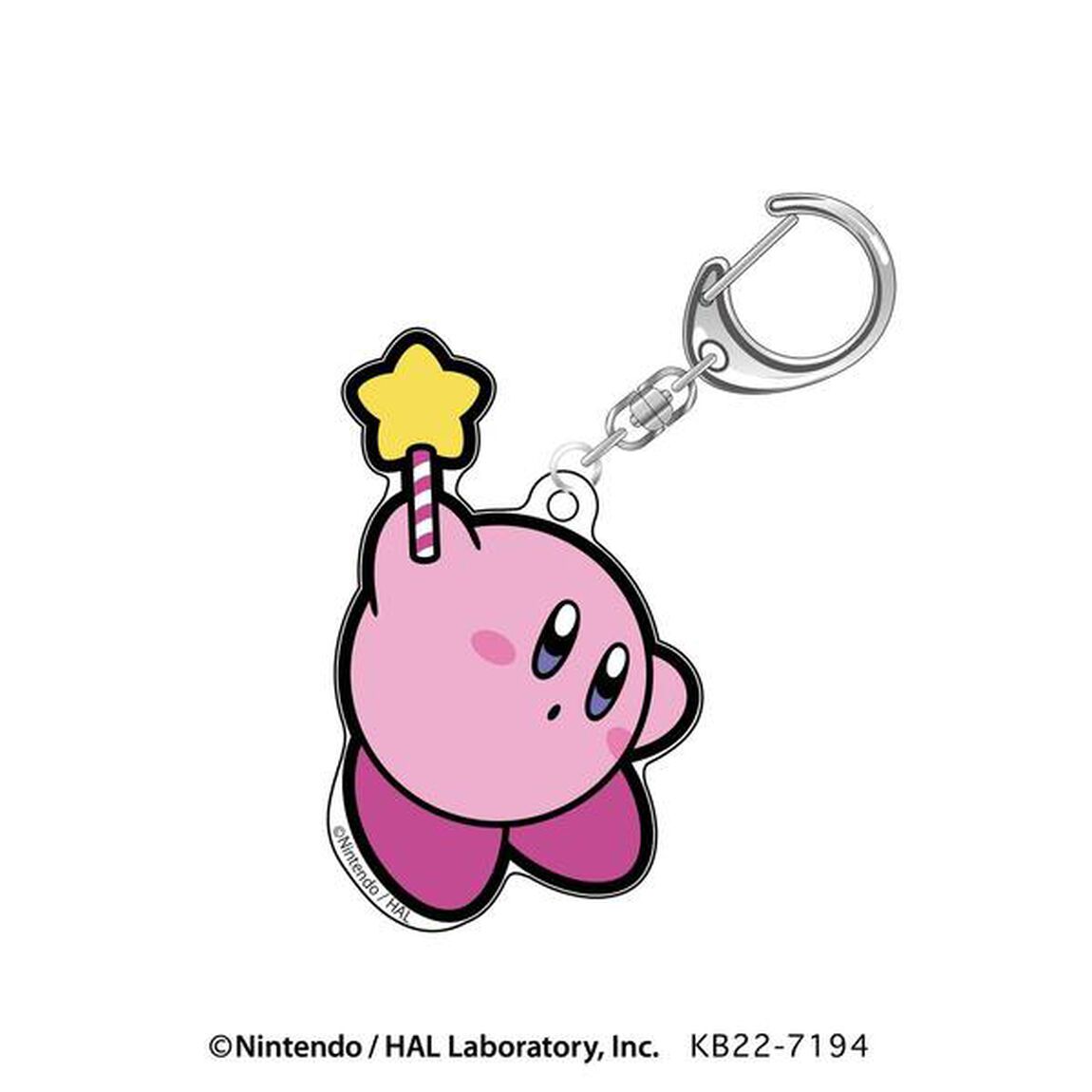 星のカービィ30th　グリッターキーホルダー　(B)The Fountain of dream（2022年4月下旬以降発売予定）