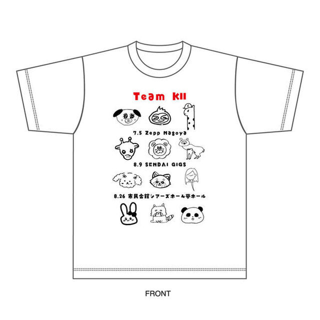 【SKE48】【チームKＩＩ】SKE48 SUMMER Tour 2025チーム別Tシャツ（M）