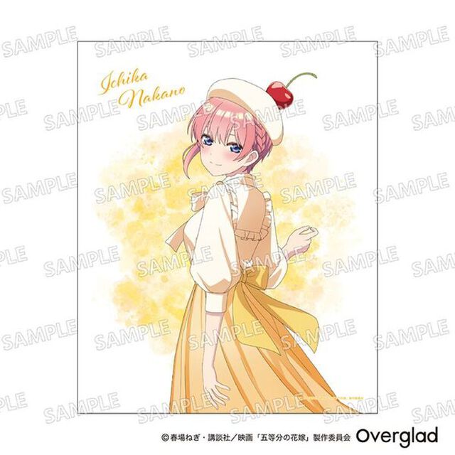 キャンバスアート　クリームソーダver.（中野一花）　五等分の花嫁（2024年4月中旬発売予定）