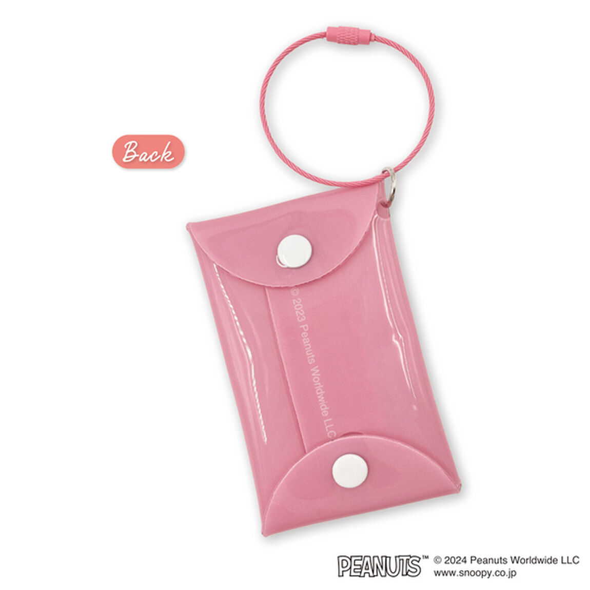 &ldquo;チェキ&rdquo;収納ホルダー　PK　スヌーピー
