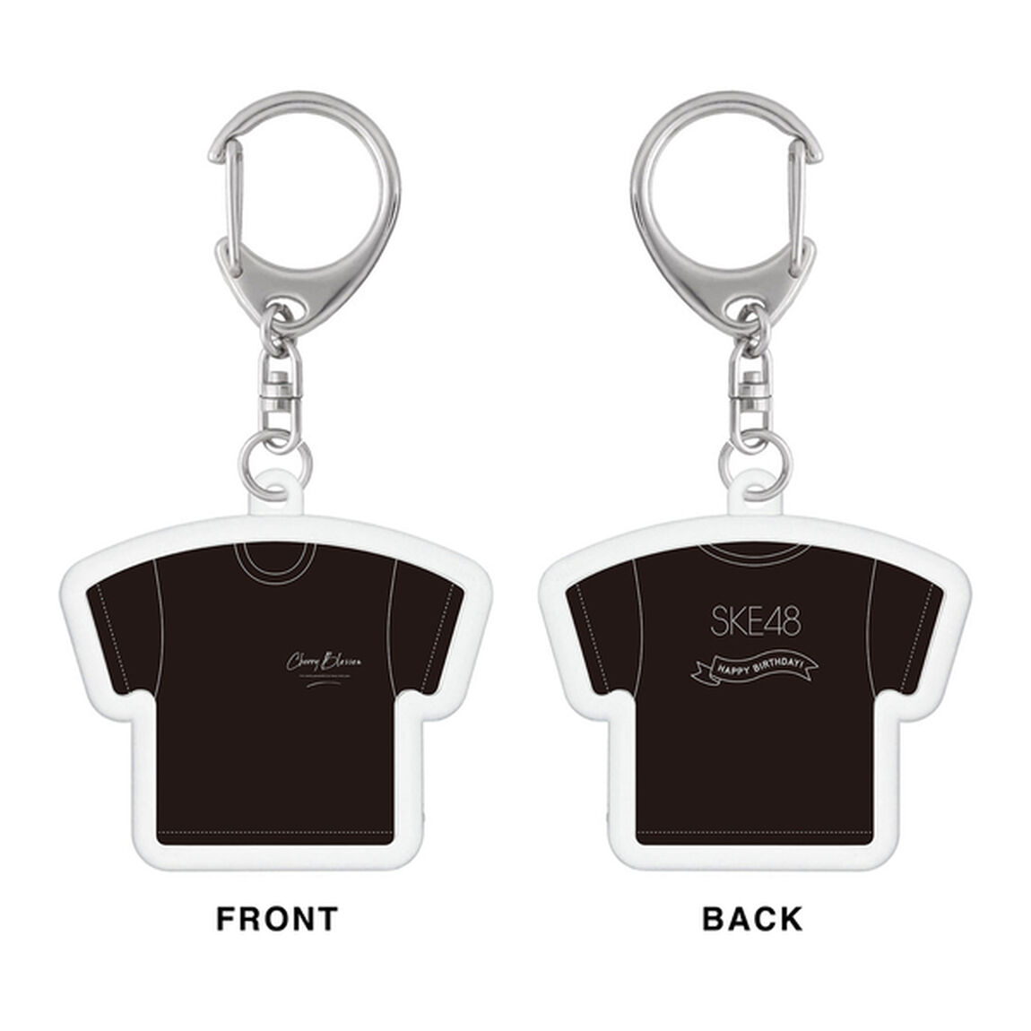 【SKE48】末永桜花　生誕記念Tシャツ型アクリルキーホルダー（2024年2月度）