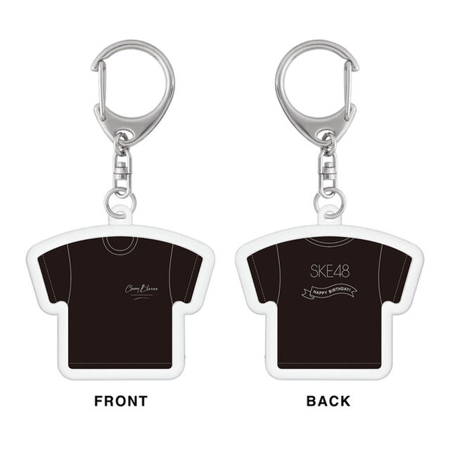 【SKE48】末永桜花　生誕記念Tシャツ型アクリルキーホルダー（2024年2月度）