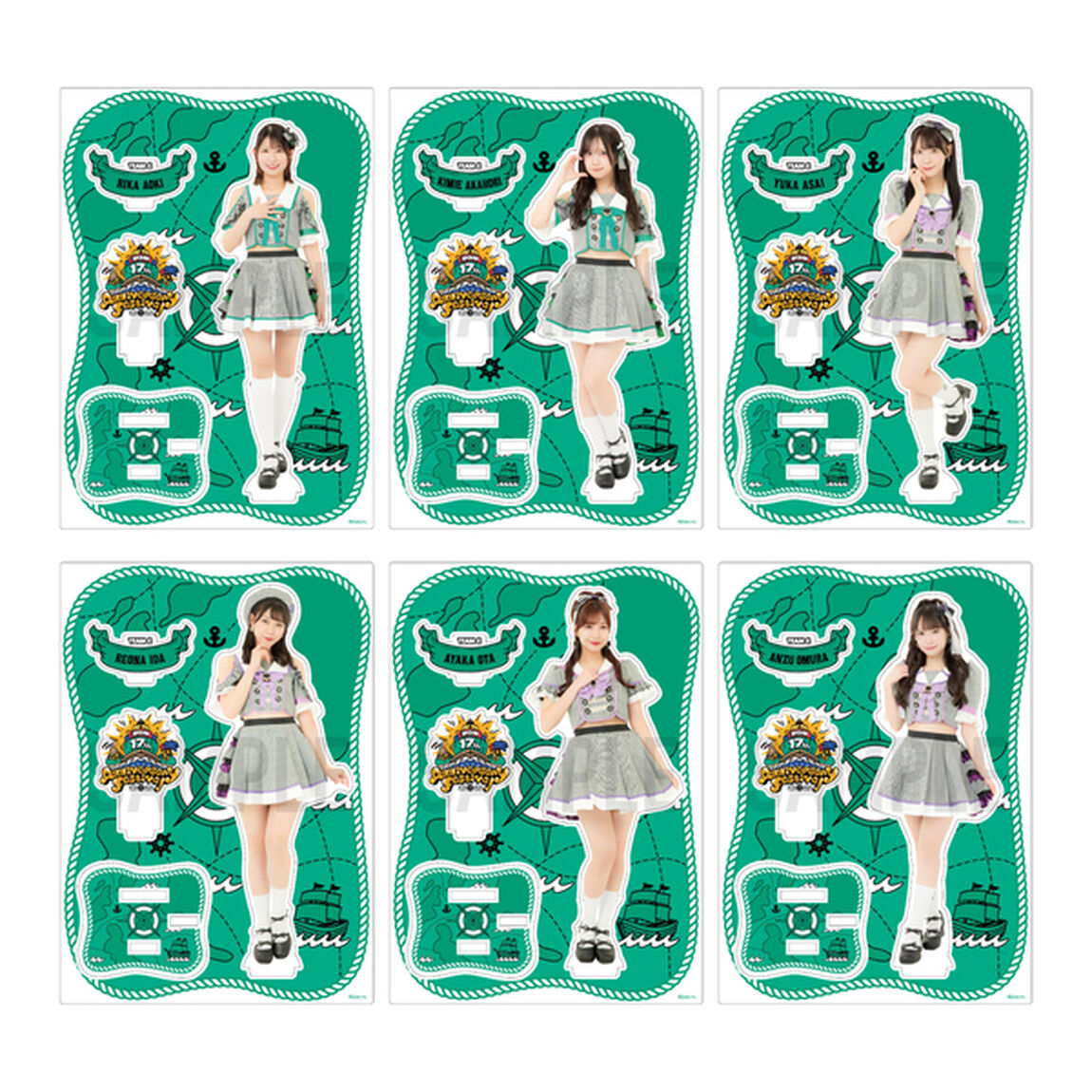 【SKE48】29大村 杏 アクリルスタンド（17th Anniversary ver.）
