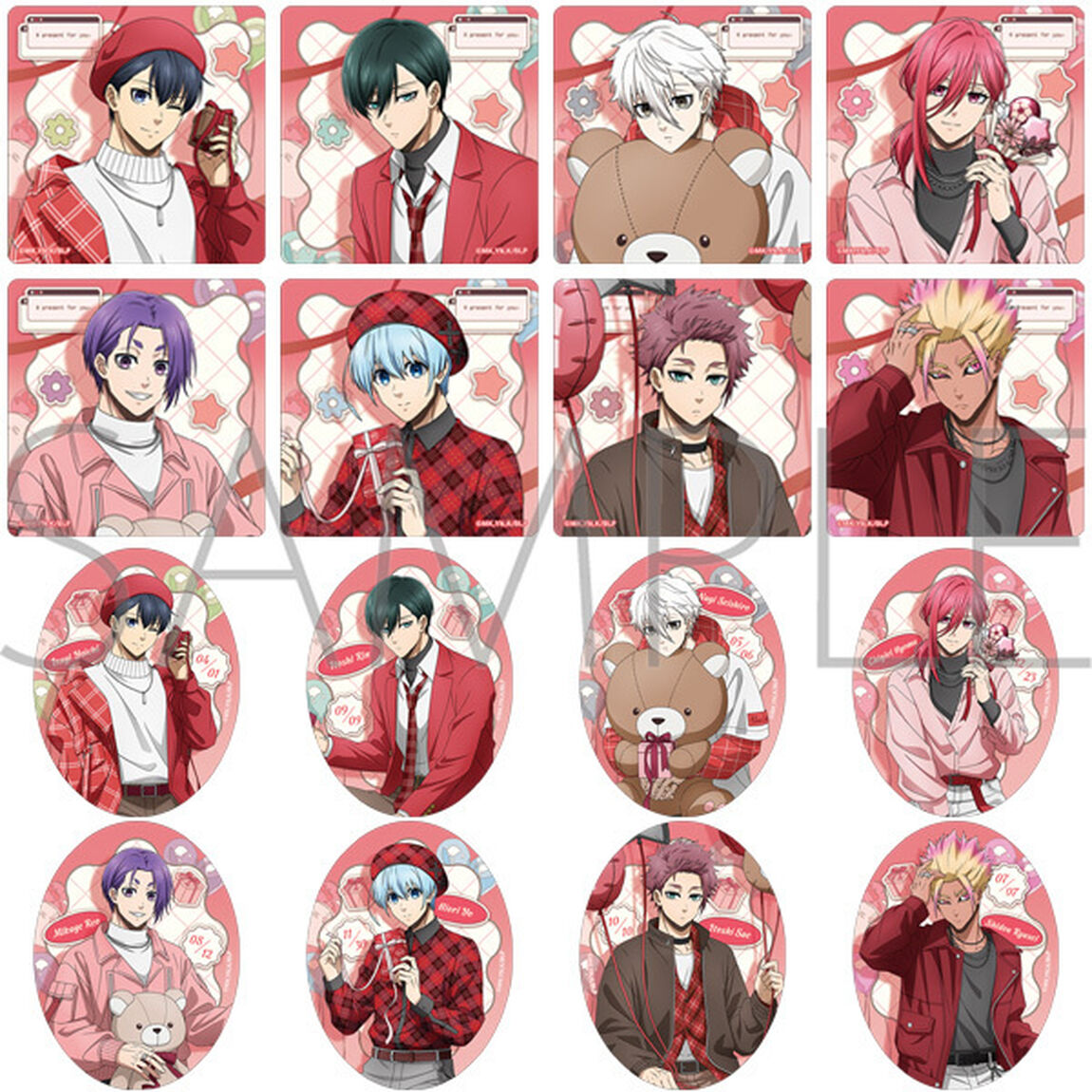 ブルーロック2期 ダイカットクリアカードコレクション／バレンタイン【単品】