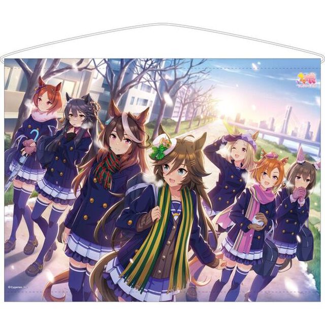 ウマ娘 プリティーダービー　WスエードB2タペストリー