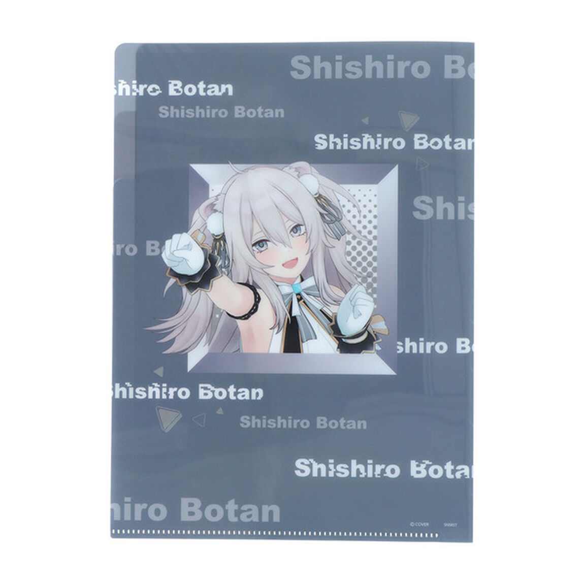 クリアファイルＡ５　３Ｐ　hololive　獅白ぼたん　ＨＯ２