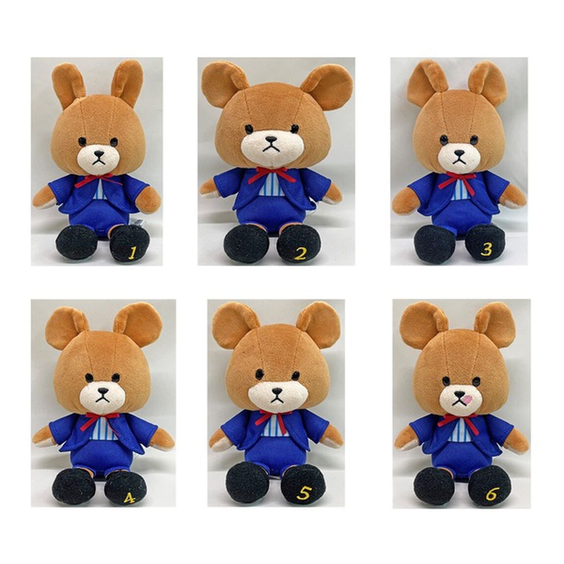 くまのがっこう　くまのこたち　ビーンドールセット