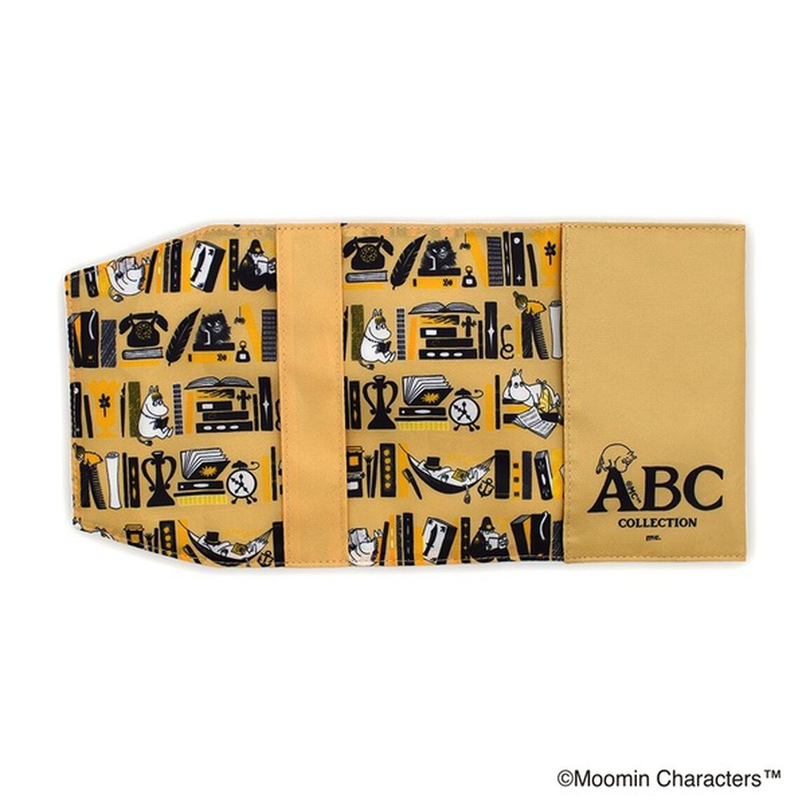 ブックカバー　ムーミン ABC collection BOOKSHELF