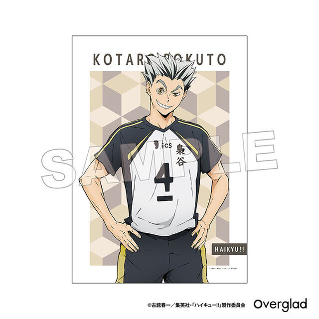 ハイキュー!! 布ポスター パターンアート（木兎光太郎）（2025年7月上旬以降発売予定）