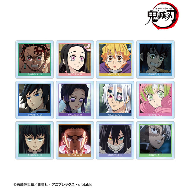 アニメ「鬼滅の刃」 トレーディング場面写アクリルタイル【BOX】（2025年9月上旬以降発売予定）