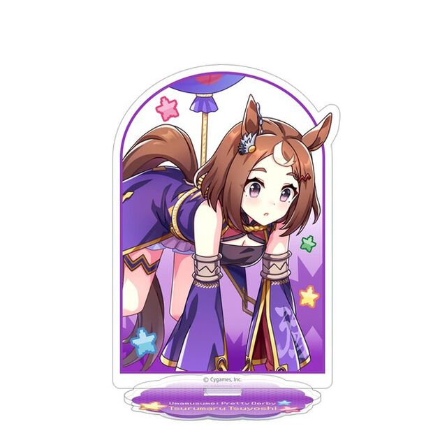 ウマ娘 プリティーダービー アクリルスタンド ／ツルマルツヨシ、熱血ハチャメチャ大感謝祭！（2024年8月下旬以降発売予定）