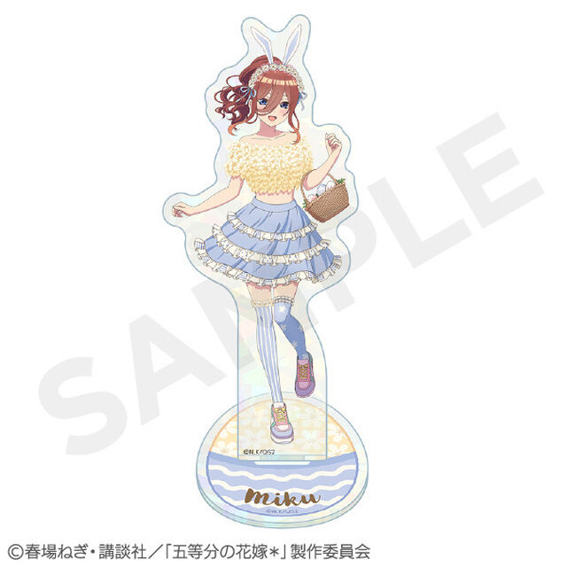 「五等分の花嫁＊」ホログラムアクスタ 中野三玖