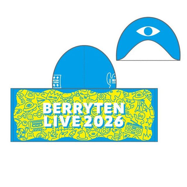 ベリテンライブ2026　フードタオル　モンスター
