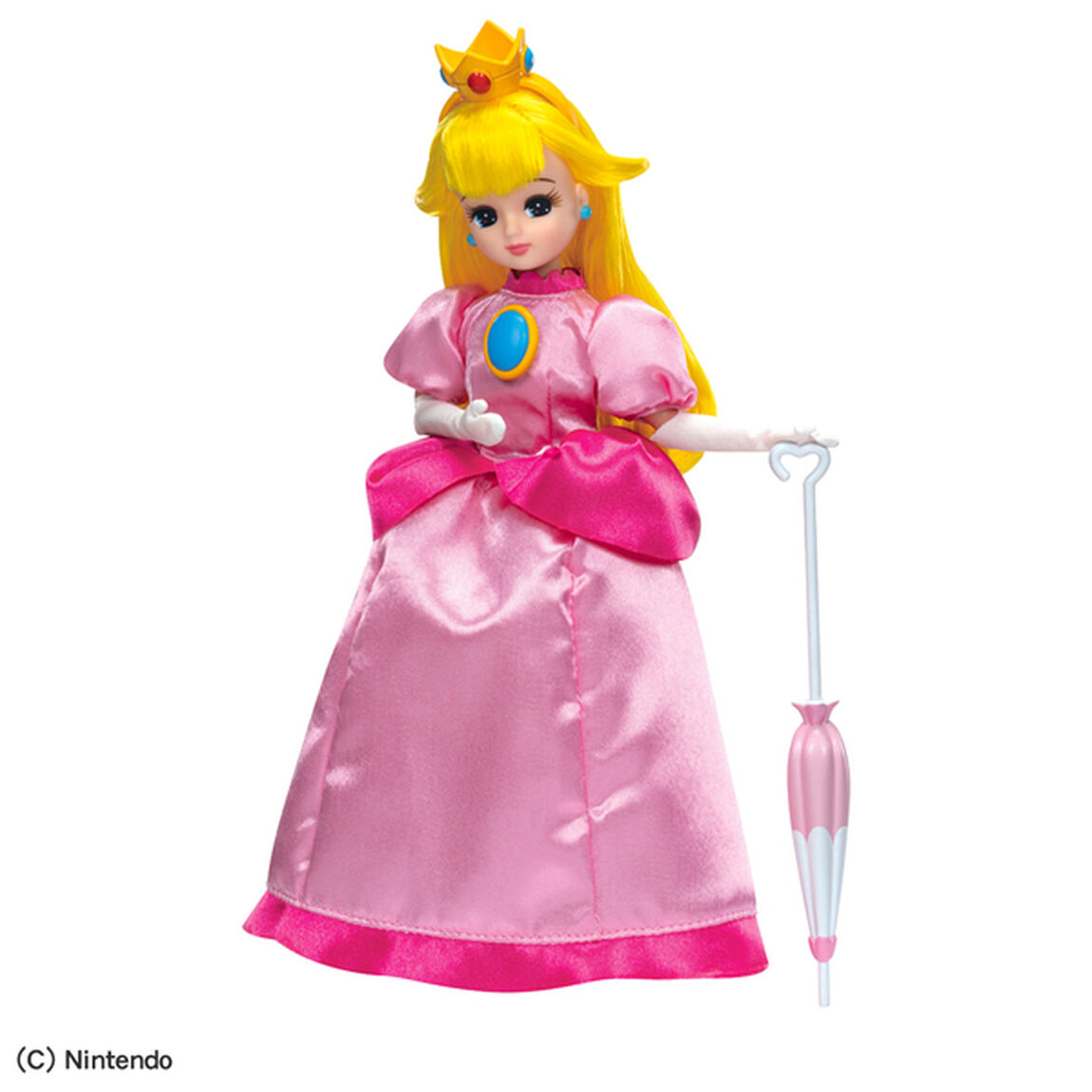 スーパーマリオ　リカちゃん　ピーチ姫スタイル