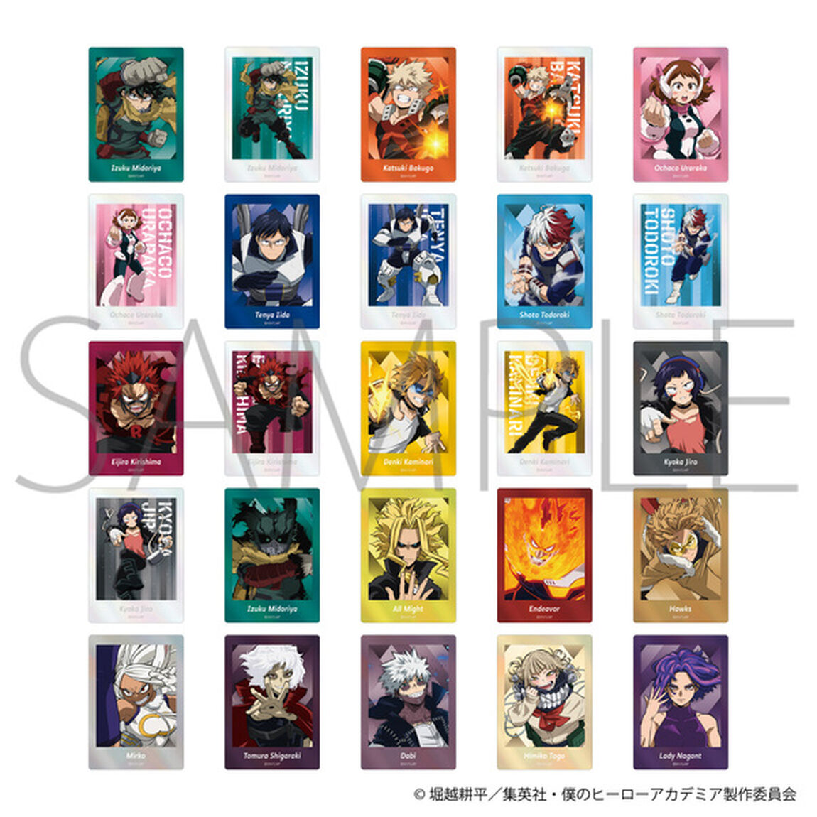 僕のヒーローアカデミア　ぱしゃこれ／クリアVer.　Vol.2【BOX】