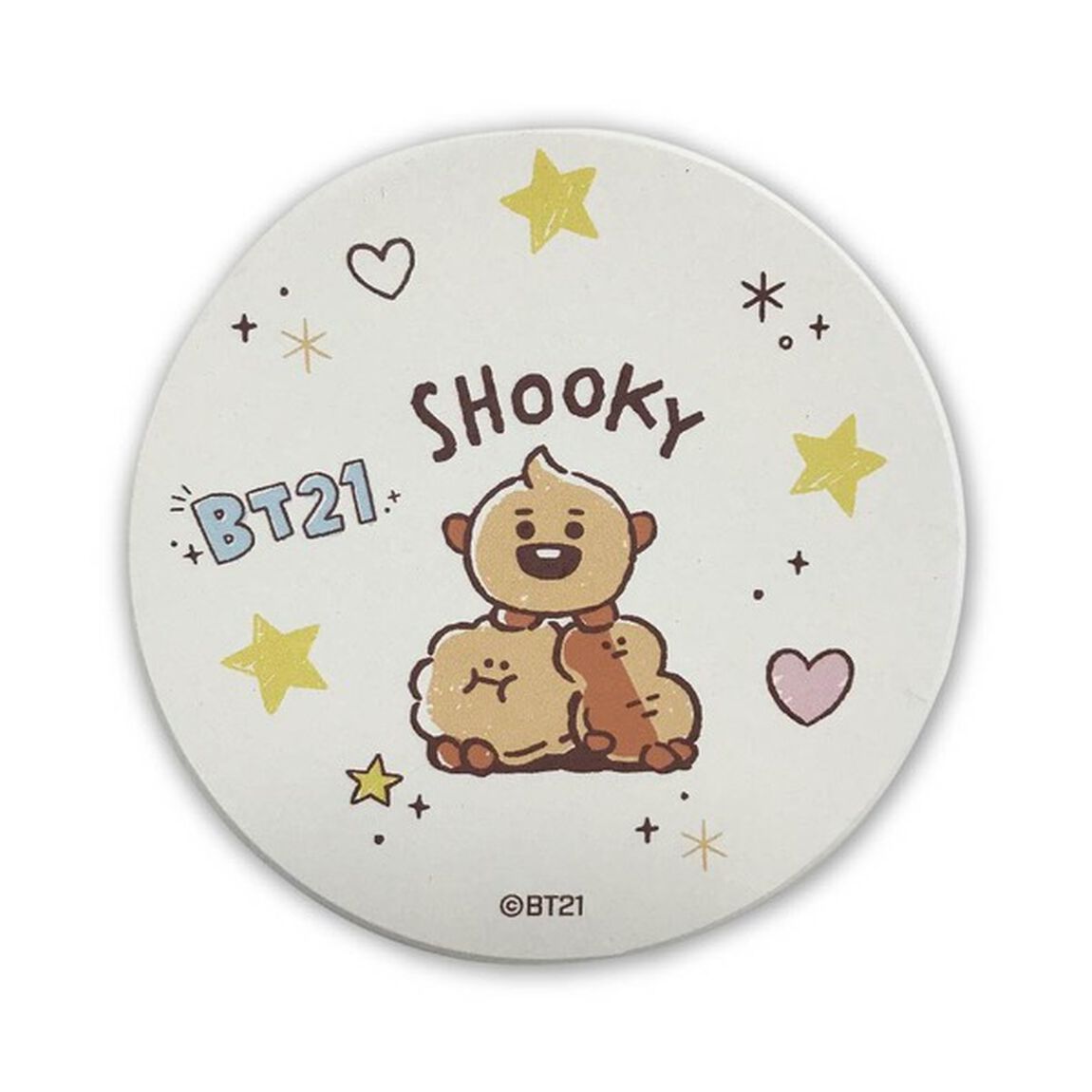 吸水コースター　SHOOKY　BT21