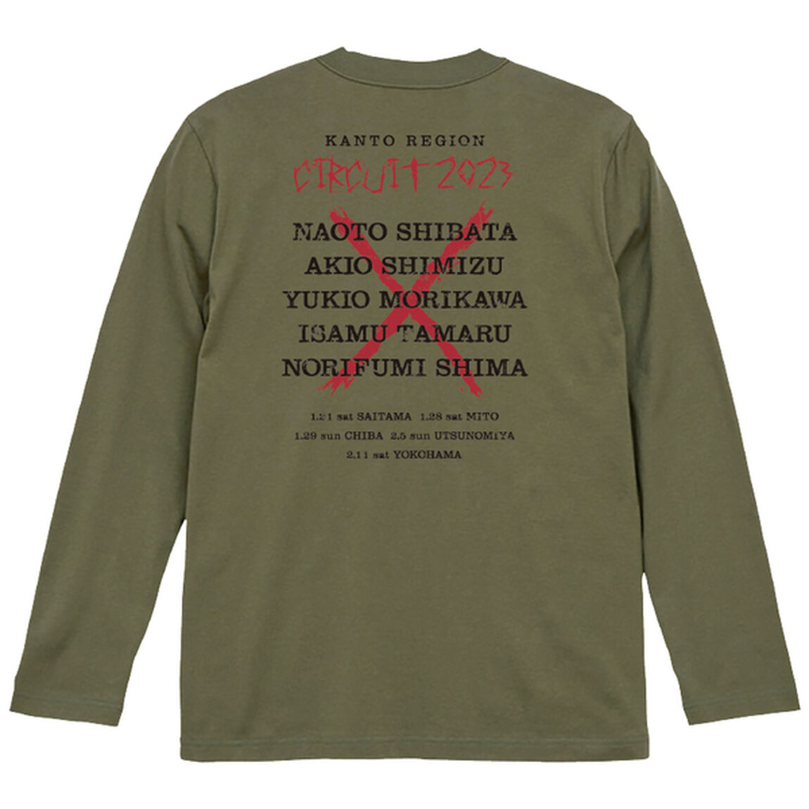【ANTHEM】THE MAN 関東サーキットロングスリーブTシャツ （サイズ：L）