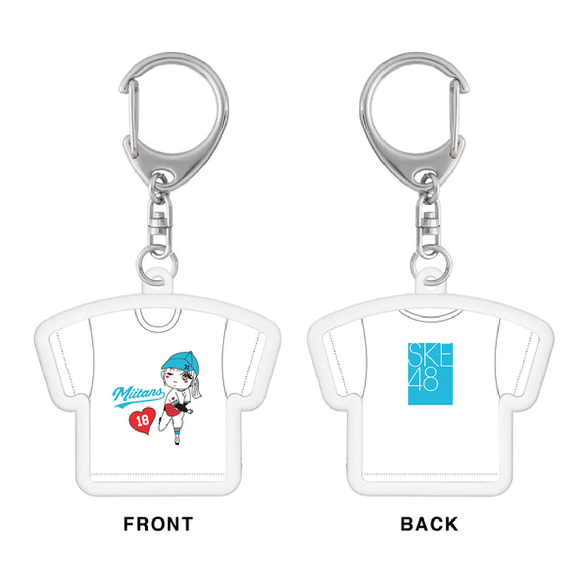 【SKE48】松川みゆ　生誕記念Tシャツ型アクリルキーホルダー（2026年4月度）