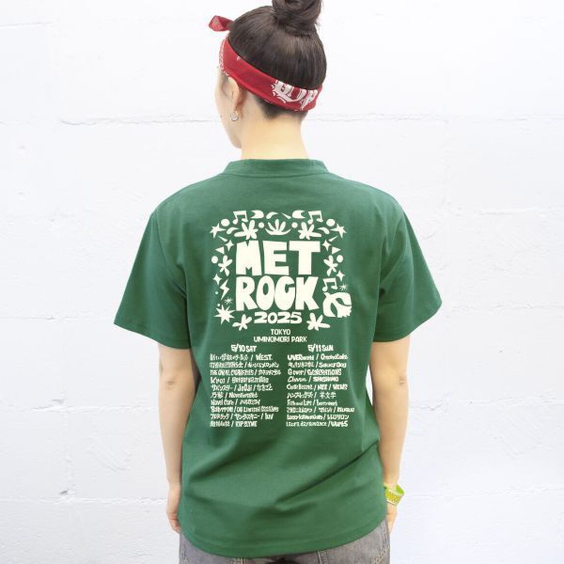 【METROCK2025】キングTシャツ GREEN S