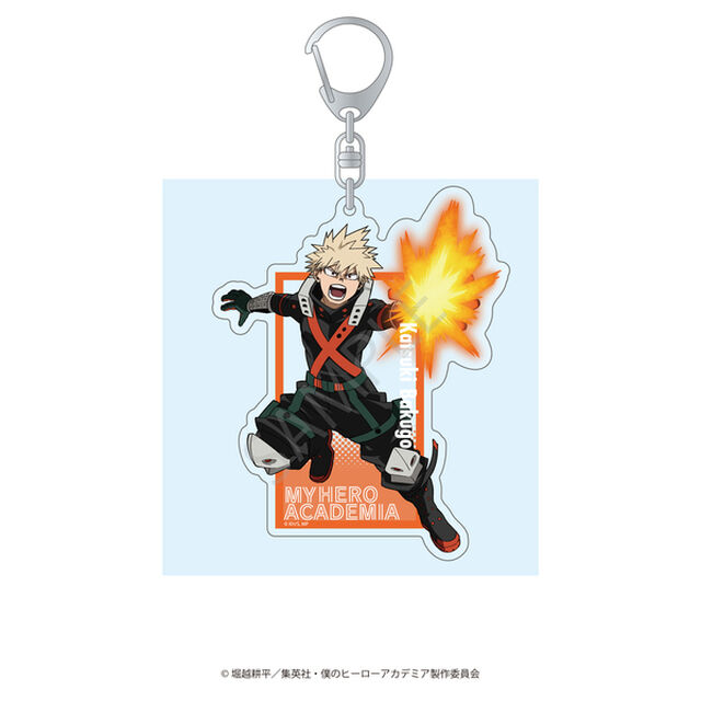 アニメ『僕のヒーローアカデミア』等身アクリルキーホルダー 02.爆豪 勝己