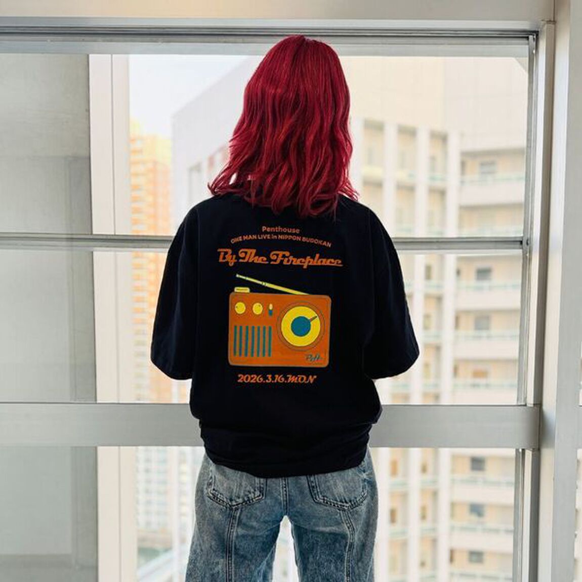 【Penthouse】By The Fireplace Tee＜セブンネット限定カラーTシャツ＞ Mサイズ