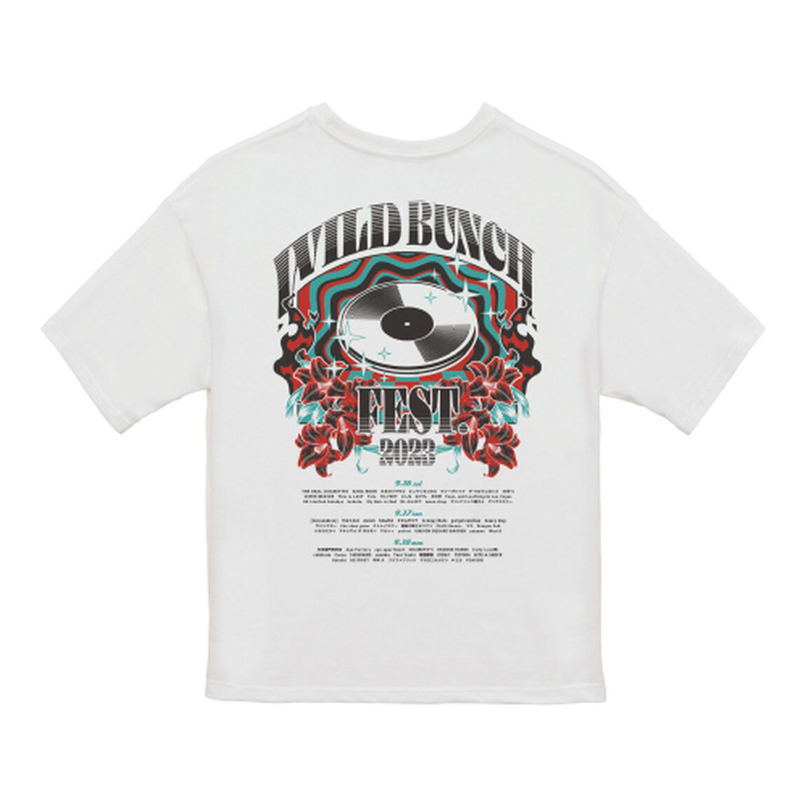 【WILD BUNCH FEST. 2023】Wild Disco Tシャツ ホワイト S