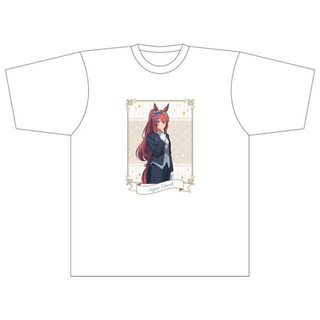 アニメ『ウマ娘 シンデレラグレイ』 Tシャツ／スーパークリーク　〜聖蹄祭へようこそ！トレセン学園メイド喫茶〜（2025年9月以降発売予定）