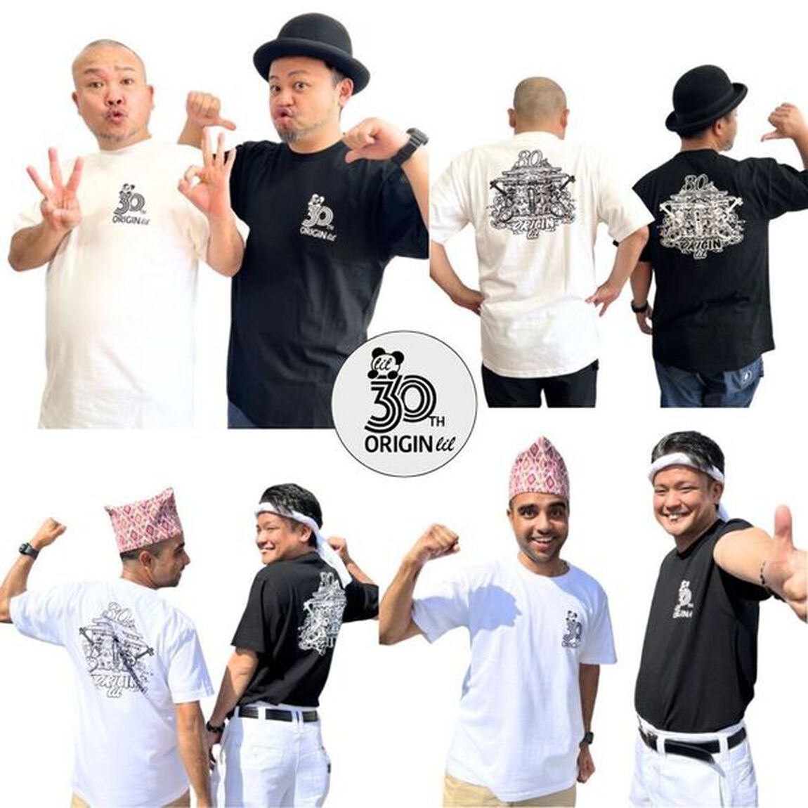 【オリジンlil】30周年限定 メモリアルTシャツ WHITE Lサイズ