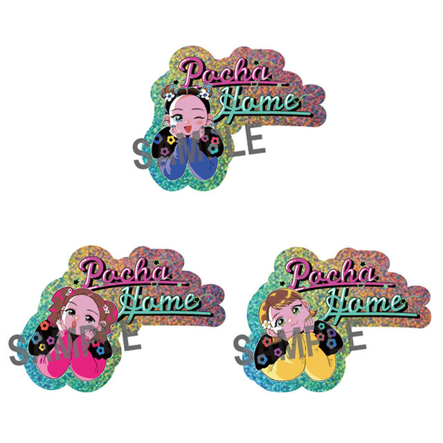 ぽちゃHOME／ギラギラまぶしいステッカーセット