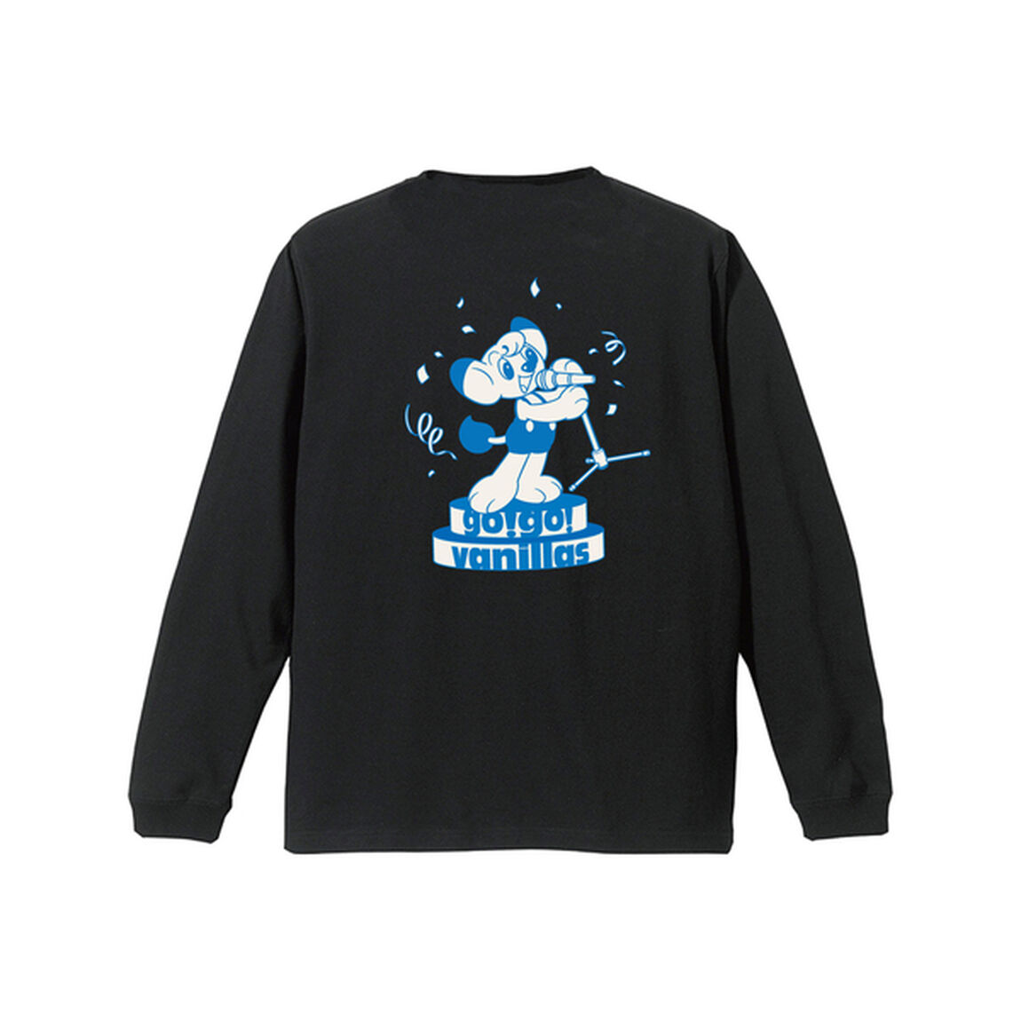 【go!go!vanillas】レオ コラボ LONG SLEEVE SHIRT BLACK Sサイズ