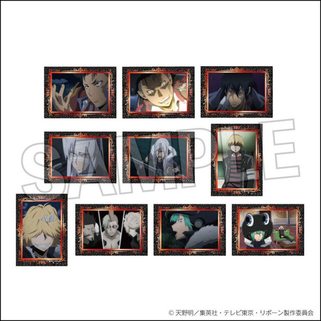 家庭教師ヒットマンREBORN!　トレーディングホロステッカー　ヴァリアー【単品】（2024年12月以降発売予定）