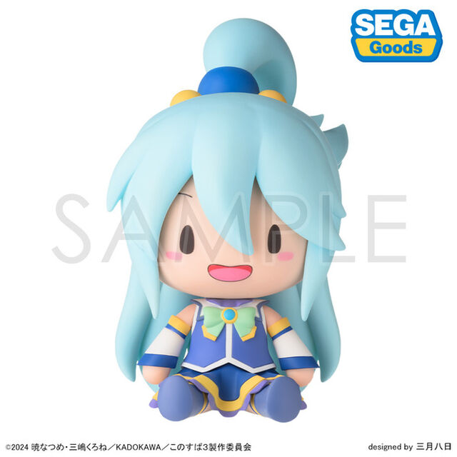 この素晴らしい世界に祝福を！３　ふわぷち　デフォルメフィギュア　アクア（2025年9月以降発売予定）