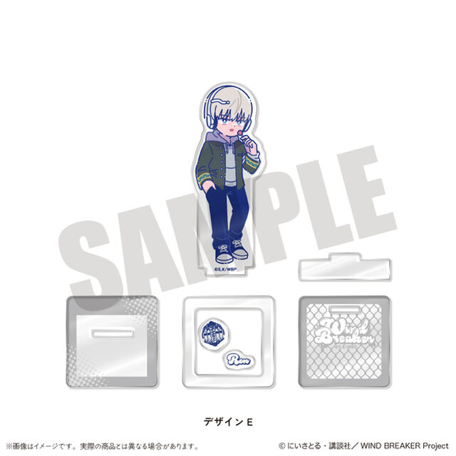 TVアニメ「WIND BREAKER」 にゅ〜とろ 第2弾 アクリルスタンド E 梶蓮（2026年5月以降発売予定）