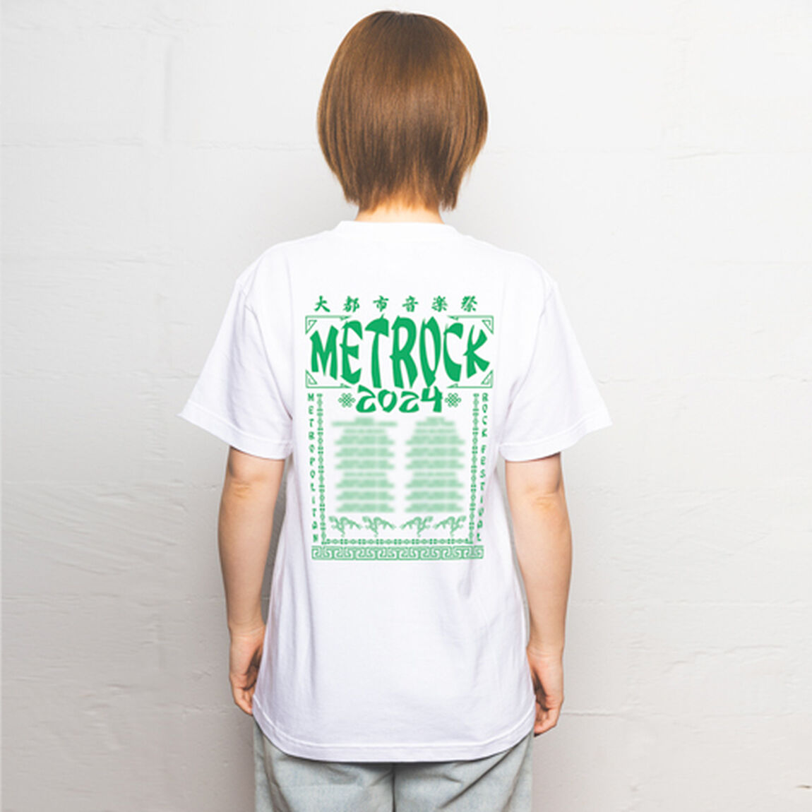 【METROCK2024】中華Tシャツ WHITE S