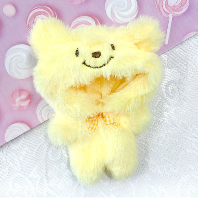 ぬいぐるみ用きぐるみ/10cm用　イエロー