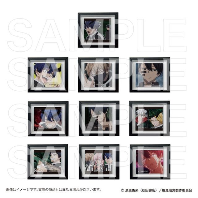 トレーディングフレームマグネット　桃源暗鬼【単品】（2026年2月上旬以降発売予定）