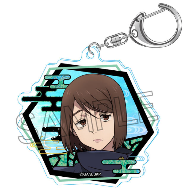 呪術廻戦　螺鈿風シリーズ　アクリルキーホルダー　Vol.1　家入硝子（2024年9月下旬以降発売予定）