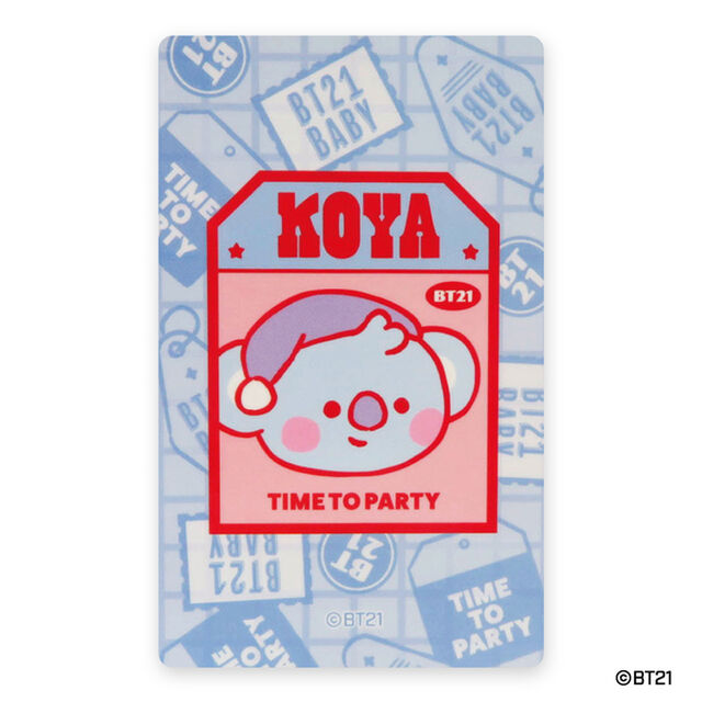 ICカードステッカー KOYA BT21