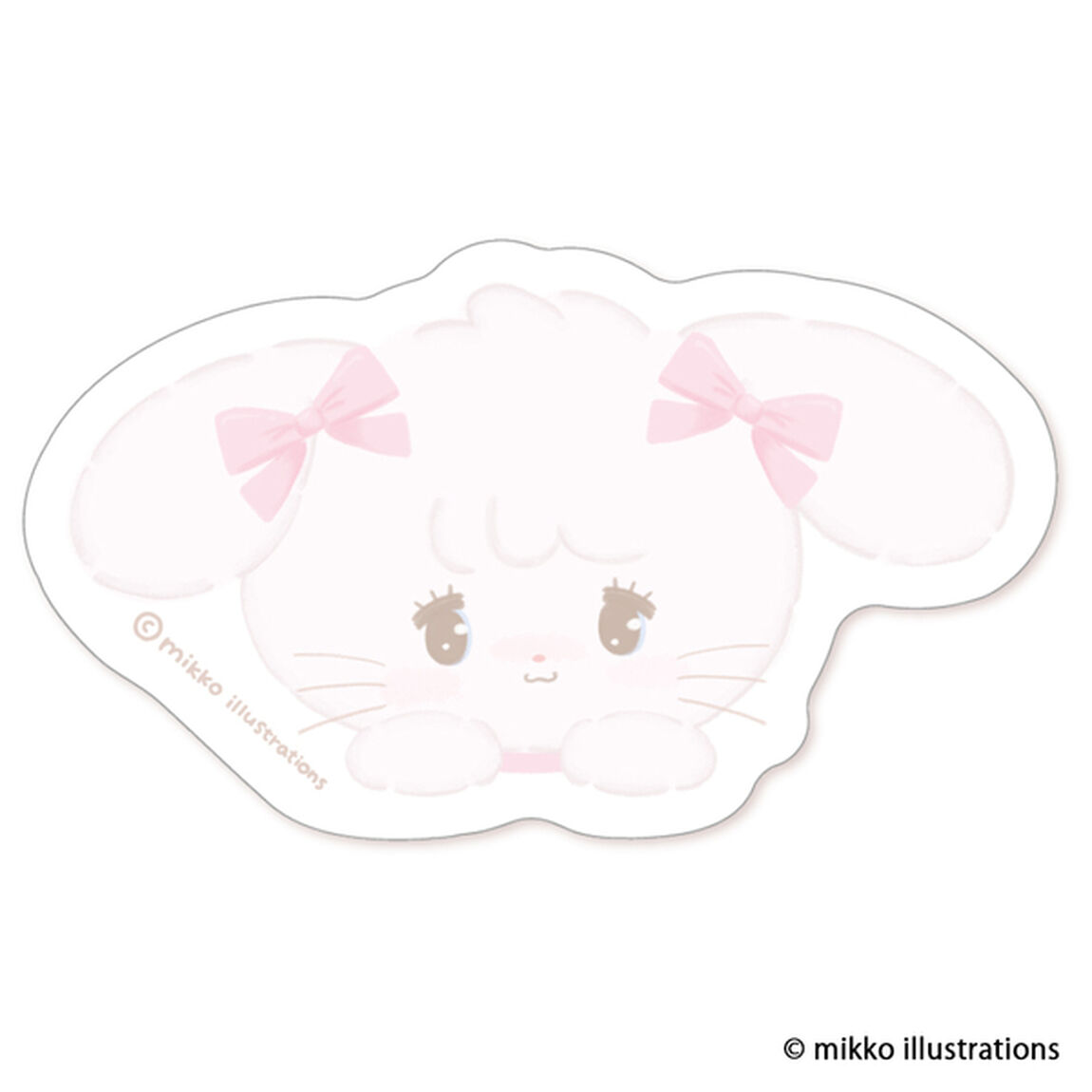 ダイカット付箋　キャミー　mikko illustrations